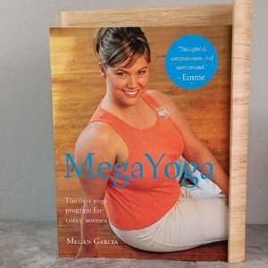 MegaYoga Book for Curvy Women Yoga Program Relaxing Exercise